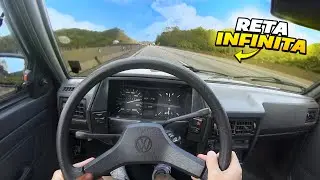 SENTANDO O AÇO NO GOL QUADRADO 1.8 AP NA ESTRADA 🔥