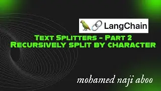 Langchain Tutorial |  Text Splitters | Part 2 | Recursive Character Text Splitte with Examples