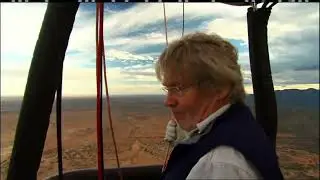Fast balloon landing in Australia