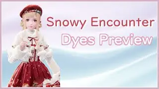 【Dyes Preview】Snowy Encounter &bull; Pear-Pal Store outfit【Infinity Nikki】