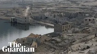 Ghost village emerges in Spain as drought dries out reservoir