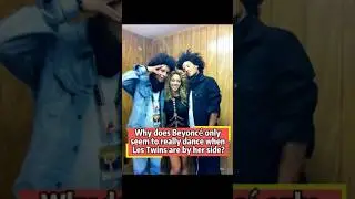 Why does Beyonc&eacute; only seem to really dance when Les Twins are by her side#Beyonce#usa#fyp#foryou