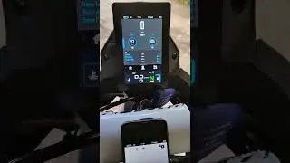 Mirroring a pantalla completa en la Rieju aventura rally 307 - pr&oacute;ximamente paso a paso