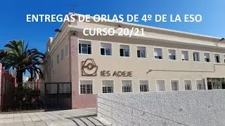 ENTREGA DE ORLAS 4º DE LA ESO