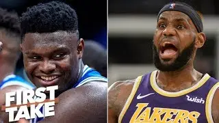 Will Zion Williamson be able to transcend LeBron James? | First Take