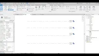 Architecture tab Datum panel -Level