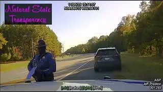 Traffic Stop US-63 Jefferson/Cleveland Co Line Arkansas State Police Troop E Traffic Series Ep. 1804