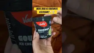 Mere bhai ki favourite icecream!! #icecream #favourite #food #viral #shorts #winter #youtubeshorts