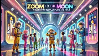 Zoom to the Moon - children and toddler music and video