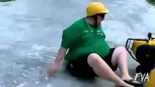 Fat Guy Scooter Jump Fail