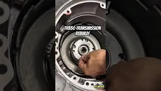 Chevrolet TH350 Transmission Assembly #clutch #chevy #oldschool #convertor #transmission #yt #fyp