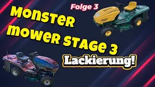 Tuning Project | Monster Mower Stage III MTD YARDMAN AE5150 | Lackierung | Folge 3