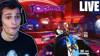 First Time Playing FORSAKEN! (COLD WAR ZOMBIES DLC 4 GAMEPLAY)