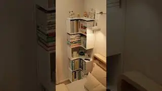 room corner books shelf cabinet #room #bedroom #corner #cabinetdesign #bookcorner #bookshelf