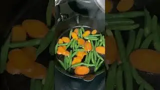 Carrot Beans Fry: Healthy & Tasty Stir-Fry! 🥕🌱 #shorts