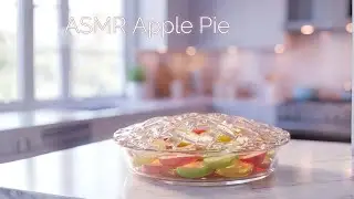 ASMR Crystal Apple Pie 🍎 Satisfying Glass Cooking Sounds