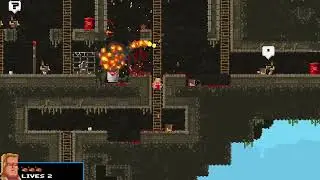 Broforce - Turkey explosion brought The Super Achievement on Xbox Series X #broforce #xboxgaming