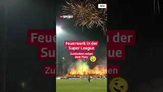 Riesige Feuerwerke in der Super League! 🔥🎆