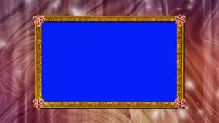 Wedding Frame Blue Background Video Effects HD 1080p || Kishore Gfx