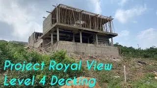 Building in Ghana: Decking update 
