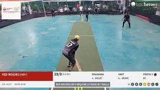 Grey Sharks (40+) vs Red Wolves (40+) live cricket match | Evershine Cricket League 6.0 live - Astr