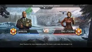 C&C Rivals: boosted Avatar (260tib) vs unboosted Mammoth tank (230tib)