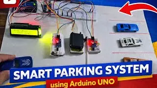 Smart parking system using Arduino Uno l #project #engineering #electrical 