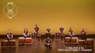 TSUCHIGUMO DAIKO from Glasgow - in May 2026 at the TAIKO Concert Nights in D&uuml;sseldorf, taiko drummer