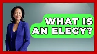 What Is An Elegy? - All About Rome
