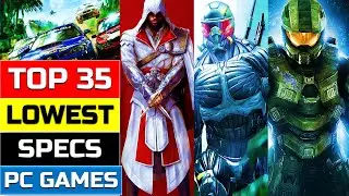 Top 35 Lowest Specs PC Games | 2gb, Ram PC Games | Action Adventure Games with Awesome Graphics