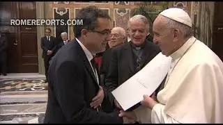 Pope Francis awards the &ldquo;Theology Nobel&rdquo; to an Orthodox and a Catholic priest