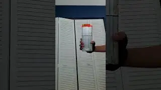 Can a Nerf Retaliator shoot a half length dart? #nerf #shorts