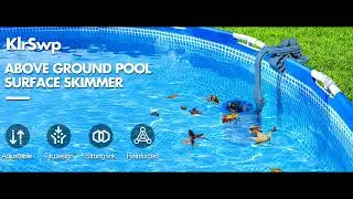 KlrSwp Above Ground Pool Skimmer Comes with 3 Skimmer Socks