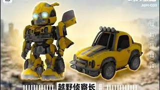 Новые цветные рендеры Transformers Lasercat JGM-Q03 Offroad Pathfinder (SD ROTB Bumblebee)