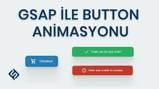Advanced Button Animation With GSAP | HTML & SASS & JS - Web Design Tutorial