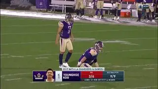The First Points in AAF History! Younghoe Koo 38-yard field goal. (Legends at Apollos 2.9.19)