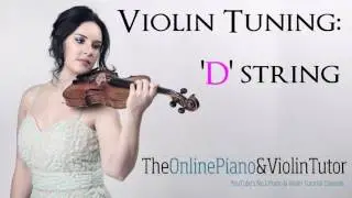 Violin Tuning Note Sound: D STRING