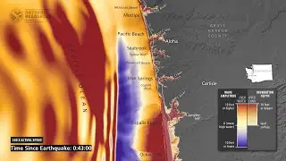 Tsunami wave simulation for the Pacific Beach region, Wash.