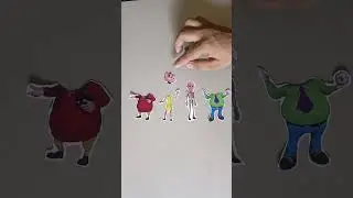 Scientist, Pulice, Motu, Patlu, Head Right Position #headchallenge #cartoon #motupatlu #shorts