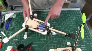 QuadLugs Tri-Copter Frame Kit (stretched version) - Build Tips
