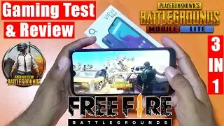 qmobile qsmart view max gaming test & review | pubg mobile | pubg lite | garena free fire