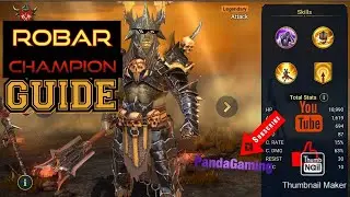 Raid: Shadow Legends - Guide on Robar *The Super stunner*