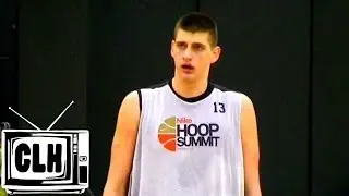Nikola Jokic Dominates Scrimmage at 2014 Nike Hoop Summit