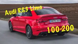 Audi RS3 Limo | 100-200kmh | 530ps | Stage 2 (6,94s)