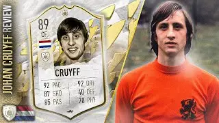 89 BABY ICON JOHAN CRUYFF PLAYER REVIEW! DOES HE HAVE HIDDEN OP STATS?  FIFA 22 ULTIMATE TEAM