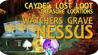 Destiny 2 Treasure Map - CAYDEs CHEST LOCATION - WATCHERS GRAVE (Nessus)