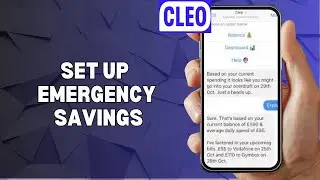 HOW TO SET UP EMERGENCY SAVINGS WITH CLEO