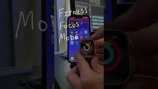 Fitness Focus Mode on Apple Watch ULTRA!!! #applewatch #applewatchultra #apple #workout