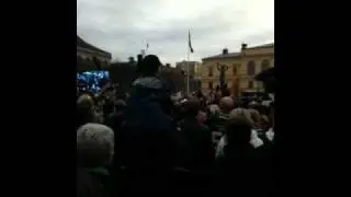Guldfirande Karlstad - F&auml;rjestad SM-guld 2011