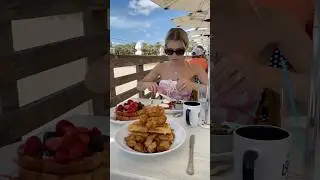 Leaving her at breakfast